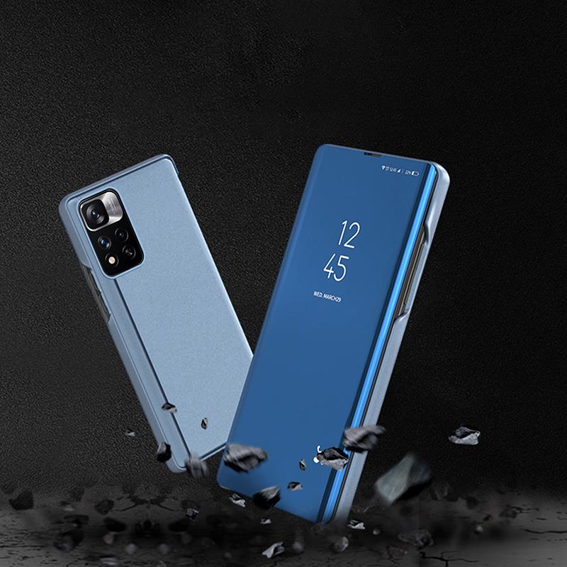 Clear View dėklas Oppo A76/A36, Realme 9i – juodas -- Oppo A36