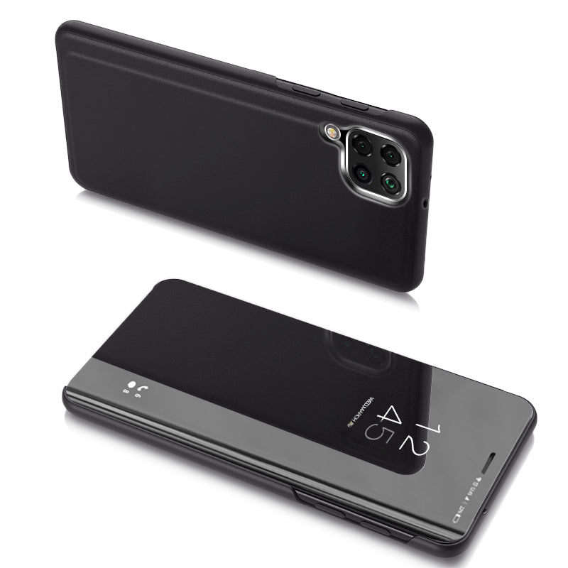 Clear View dėklas Samsung Galaxy M53 5G – juodas -- Samsung Galaxy M53