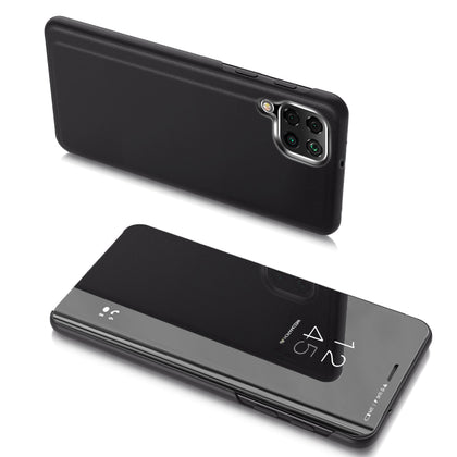 Clear View dėklas Samsung Galaxy M53 5G – juodas -- Samsung Galaxy M53