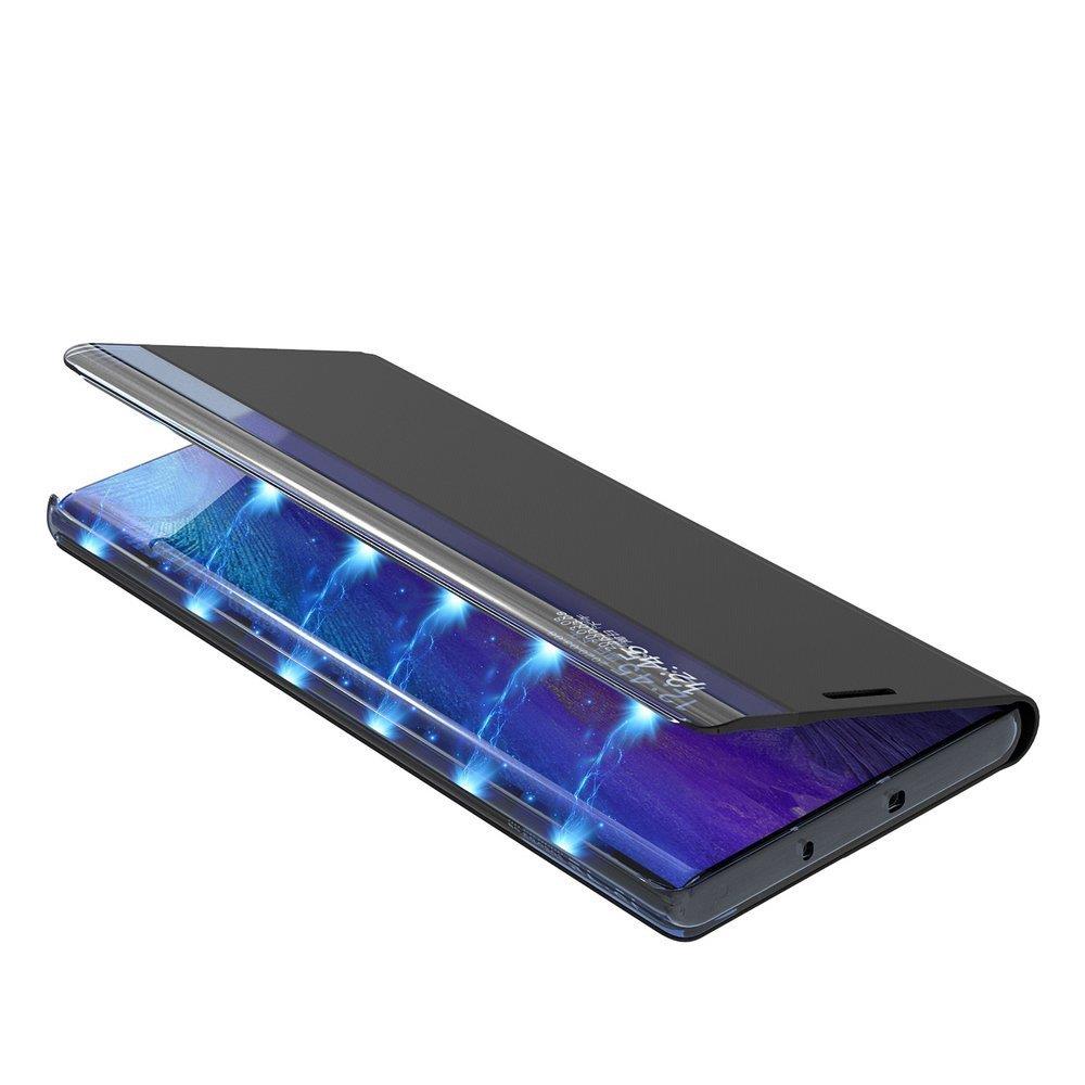 Sleep Case dėklas su stovu Samsung Galaxy M53 5G – juodas -- Samsung Galaxy M53