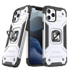 Wozinsky Ring Armor dėklas iPhone 14 Pro – sidabrinis