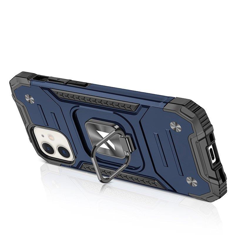 Wozinsky Ring Armor dėklas iPhone 14 Plus – mėlynas