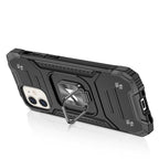 Wozinsky Ring Armor dėklas iPhone 14 Max – juodas