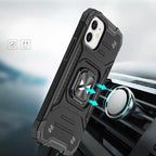 Wozinsky Ring Armor dėklas iPhone 14 Max – juodas
