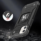 Wozinsky Ring Armor dėklas iPhone 14 Max – juodas