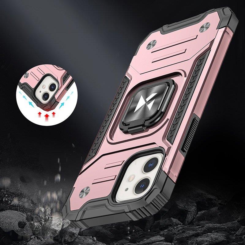 Wozinsky Ring Armor dėklas iPhone 14 su žiedu – auksinis