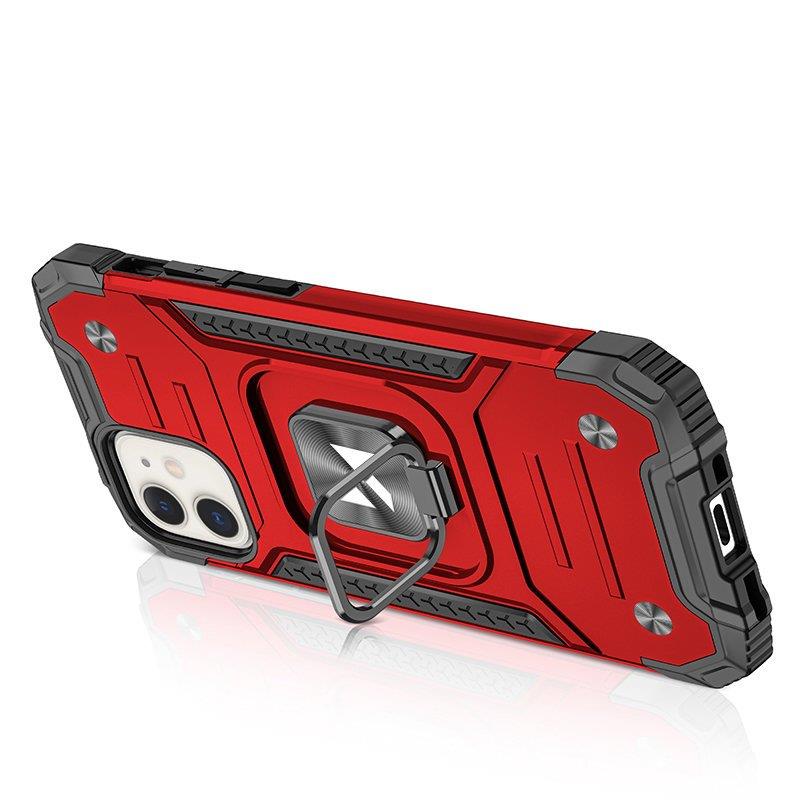 Wozinsky Ring Armor dėklas iPhone 14 – raudonas