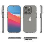 Skaidrus TPU dėklas iPhone 14 Pro – šviesiai mėlynas