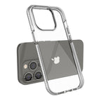 Skaidrus TPU dėklas iPhone 14 Pro – šviesiai mėlynas