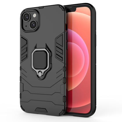 Ring Armor dėklas iPhone 14 – juodas, su žiedu