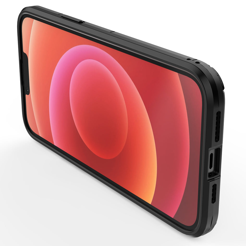 Ring Armor dėklas iPhone 14 – juodas, su žiedu