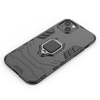 Ring Armor dėklas iPhone 14 – juodas, su žiedu