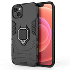 Ring Armor hibridinis dėklas iPhone 14 Plus – juodas (su žiedu)
