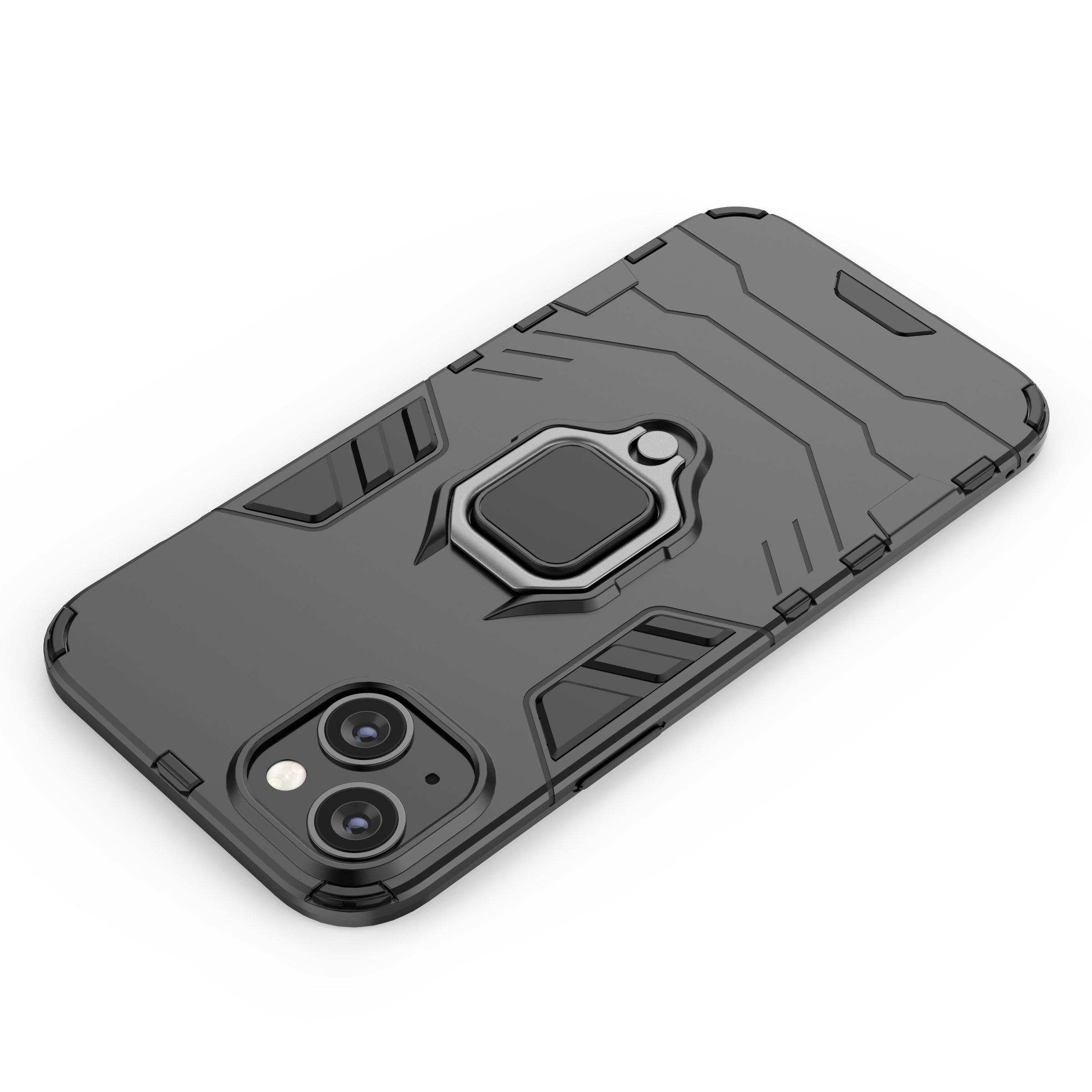 Ring Armor magnetinis dėklas iPhone 14 Pro Max – juodas
