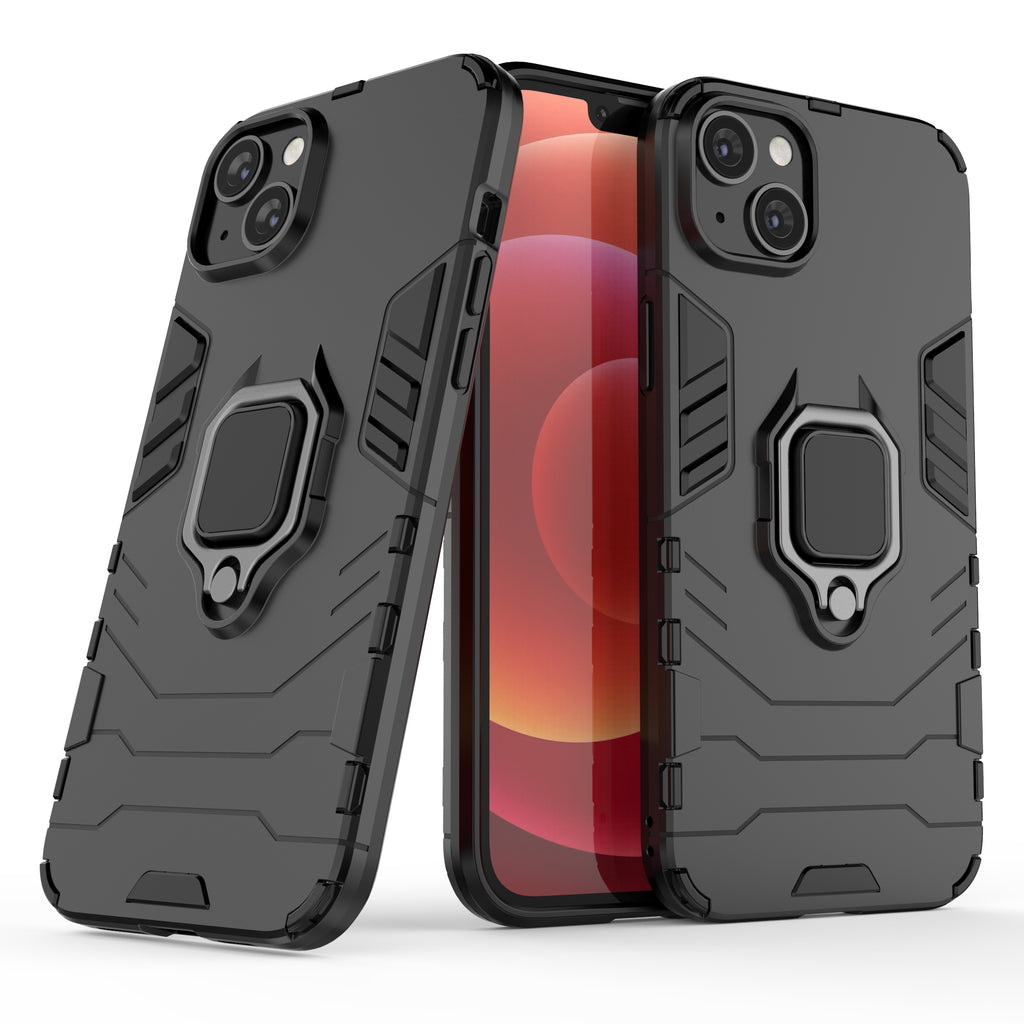 Ring Armor magnetinis dėklas iPhone 14 Pro Max – juodas