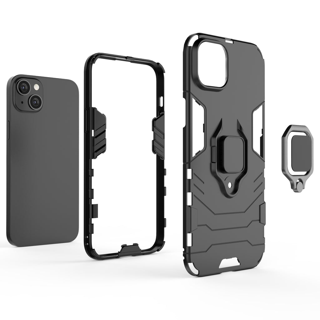 Ring Armor magnetinis dėklas iPhone 14 Pro Max – juodas