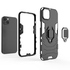 Ring Armor magnetinis dėklas iPhone 14 Pro Max – juodas