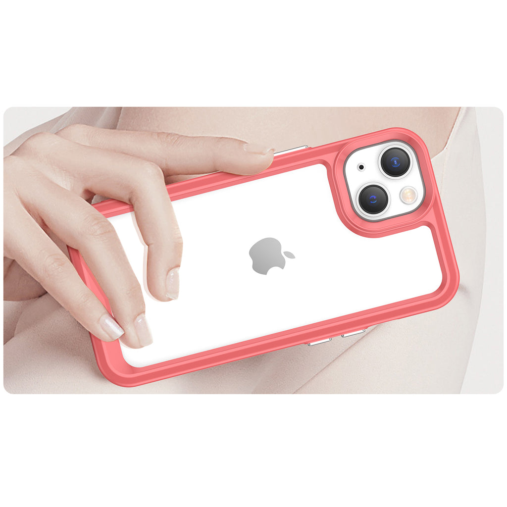 Outer Space Case dėklas iPhone 14 – raudonas