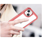 Outer Space Case dėklas iPhone 14 – raudonas