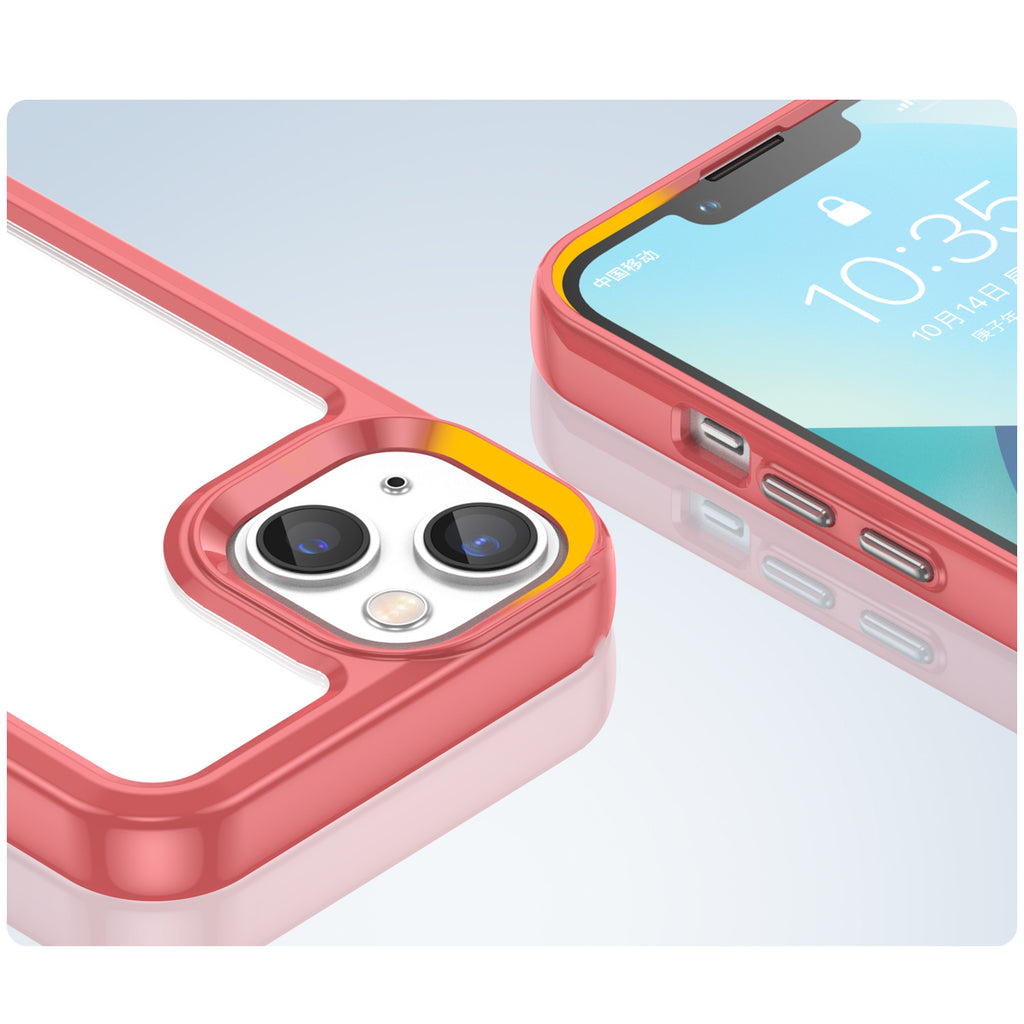 Outer Space Case dėklas iPhone 14 – raudonas