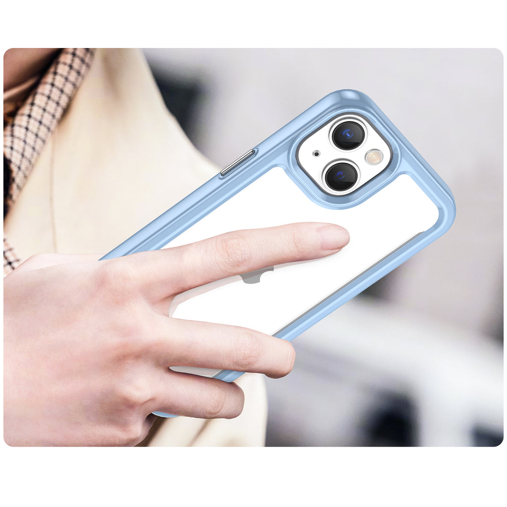 Outer Space Case dėklas iPhone 14 Plus – mėlynas