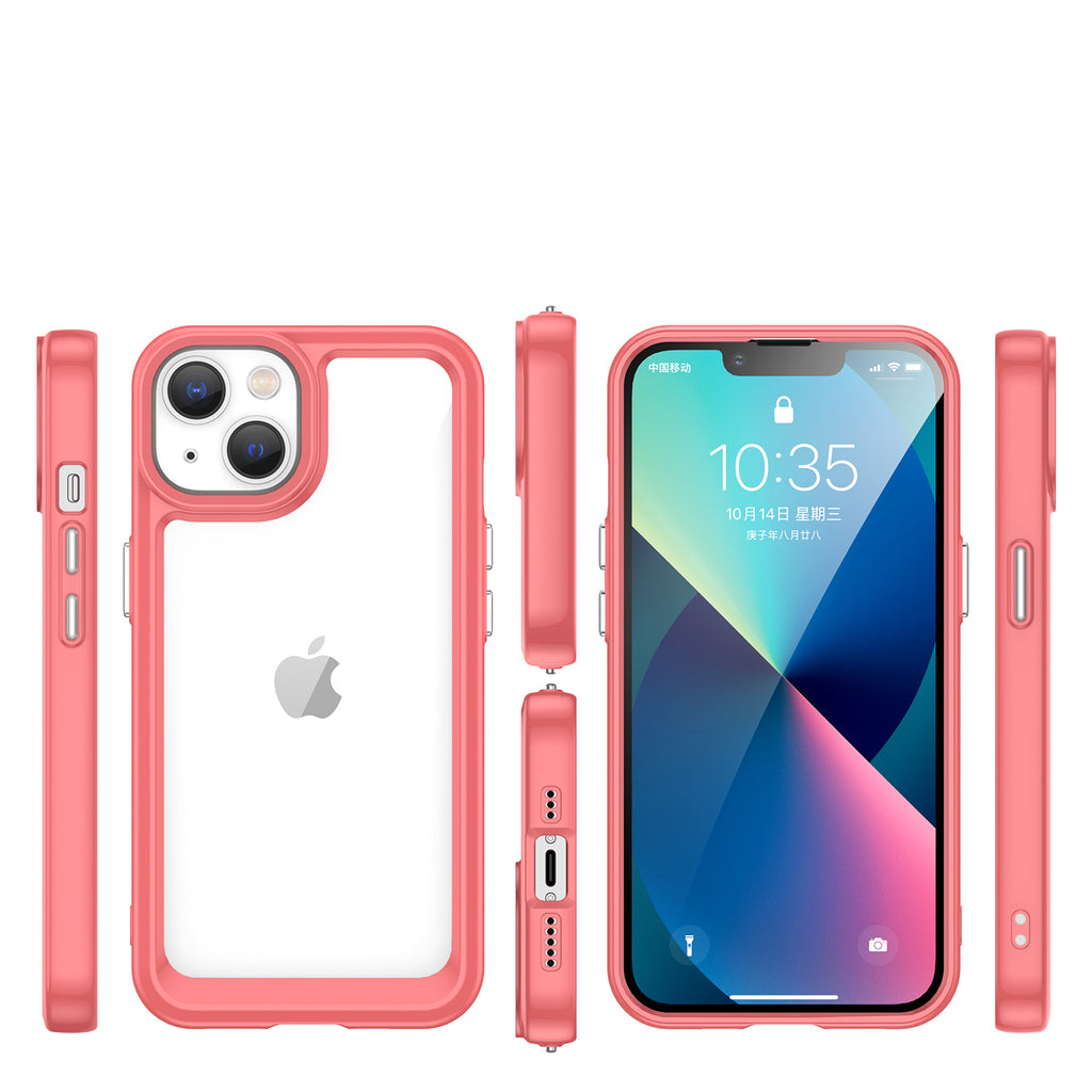 Outer Space dėklas iPhone 14 Plus – raudonas