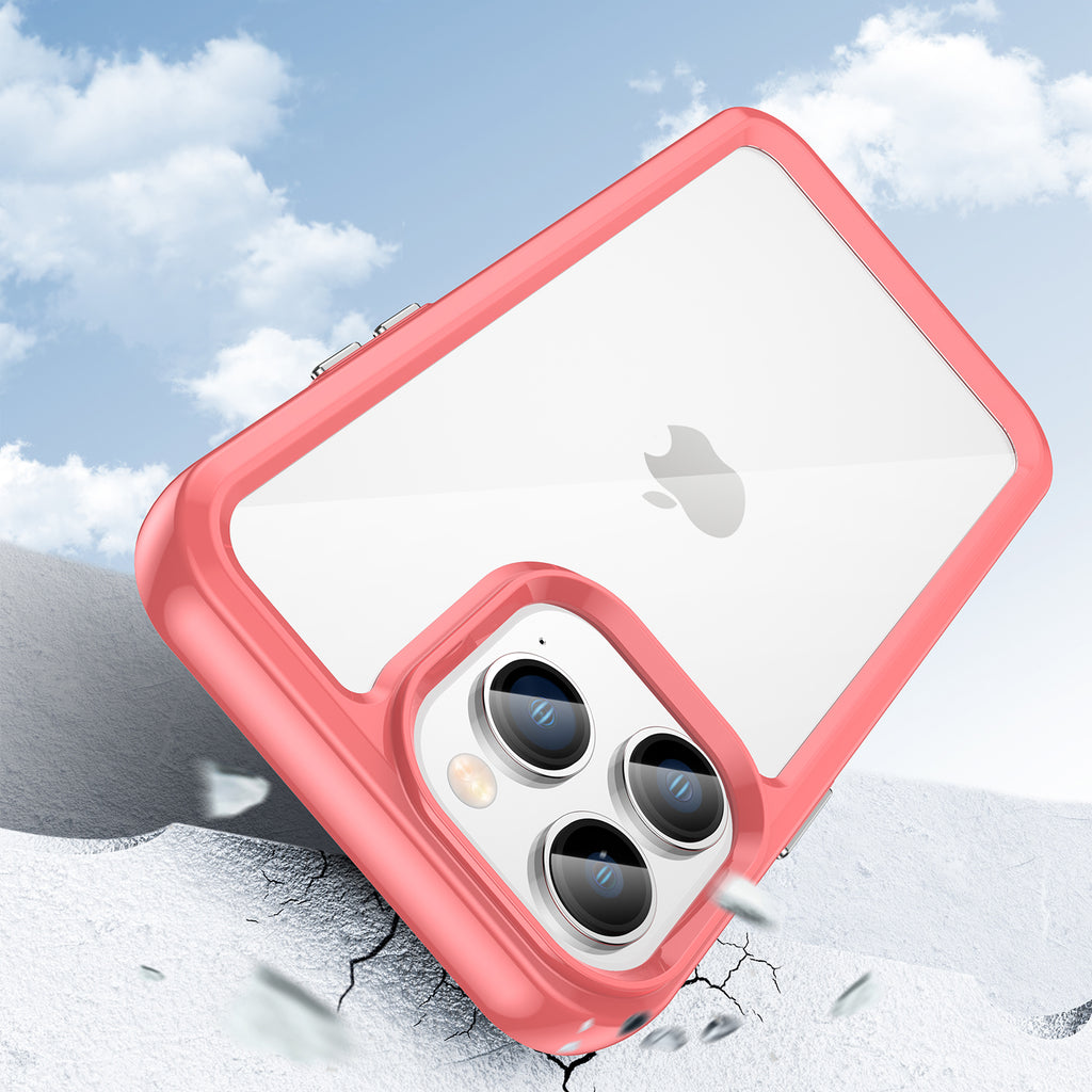 Outer Space dėklas iPhone 14 Pro Max – raudonas