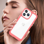 Outer Space dėklas iPhone 14 Pro Max – raudonas