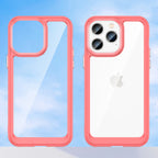 Outer Space dėklas iPhone 14 Pro Max – raudonas