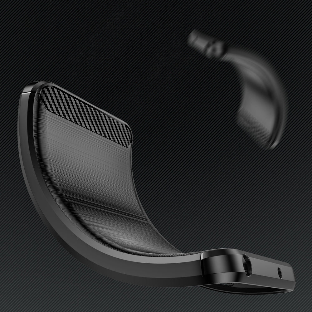 Carbon TPU dėklas iPhone 14 Plus – juodas -- iPhone 14 Plus