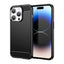 Carbon dėklas iPhone 14 Pro – juodas TPU