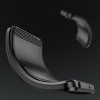 Carbon dėklas iPhone 14 Pro – juodas TPU