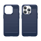 Anglies rašto TPU dėklas iPhone 14 Pro – mėlynas