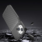Thunder Case dėklas iPhone 14 – juodas, sustiprintas
