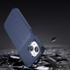 Šarvuotas mėlynas dėklas iPhone 14 „Thunder Case“