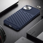 Šarvuotas mėlynas dėklas iPhone 14 „Thunder Case“
