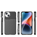 Thunder Case dėklas iPhone 14 Plus – juodas