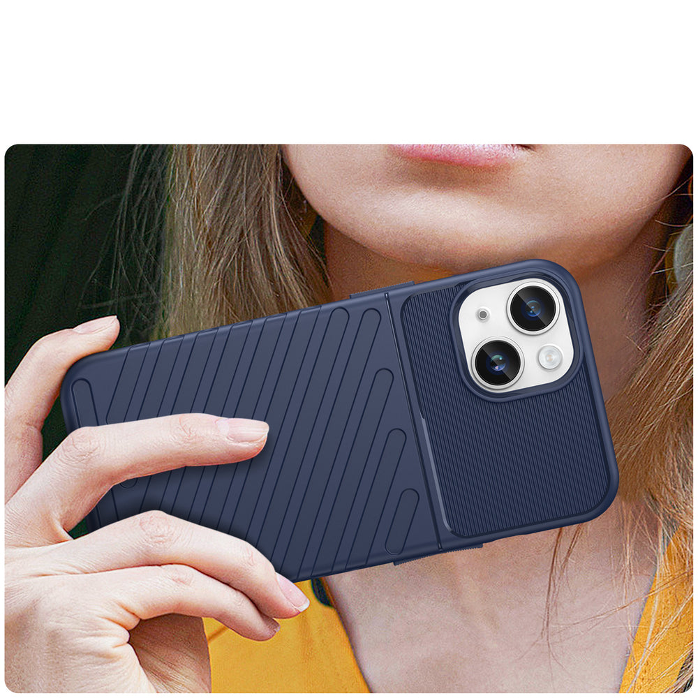 Thunder Case iPhone 14 Plus – mėlynas šarvuotas dėklas -- iPhone 14 Plus