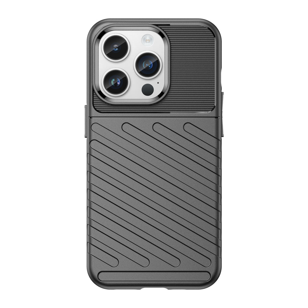 Thunder Case dėklas iPhone 14 Pro – juodas
