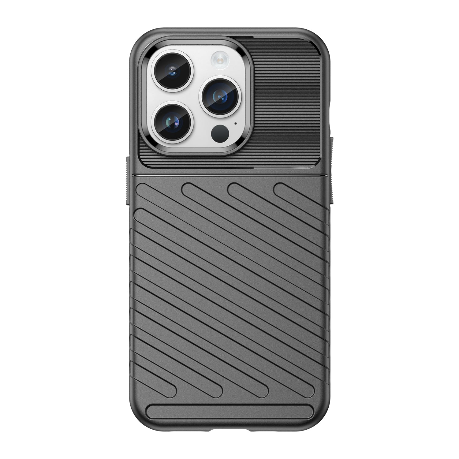 Thunder Case dėklas iPhone 14 Pro – juodas