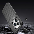 Thunder Case šarvuotas dėklas iPhone 14 Pro Max – juodas