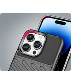 Thunder Case šarvuotas dėklas iPhone 14 Pro Max – juodas