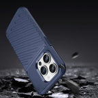 Thunder Case šarvuotas dėklas iPhone 14 Pro Max – mėlynas