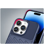 Thunder Case šarvuotas dėklas iPhone 14 Pro Max – mėlynas