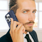 Thunder Case šarvuotas dėklas iPhone 14 Pro Max – mėlynas
