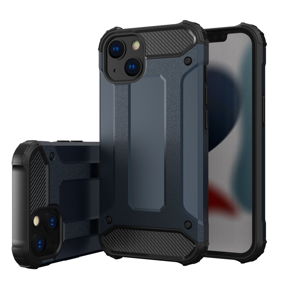 Hybrid Armor dėklas iPhone 14 – mėlynas