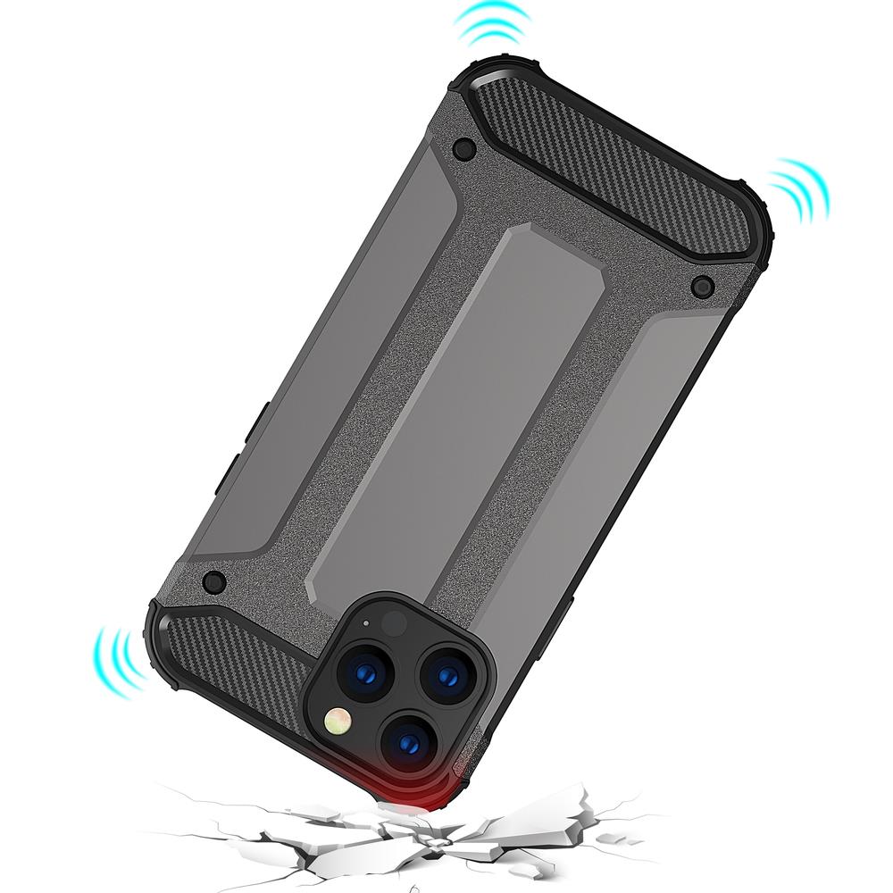 Hybrid Armor dėklas iPhone 14 Pro Max – juodas