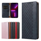 Magnet Strap dėklas iPhone 14 – mėlynas, piniginė