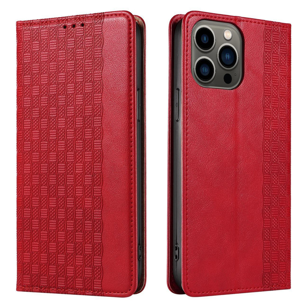 Magnet Strap dėklas iPhone 14 Plus – raudonas