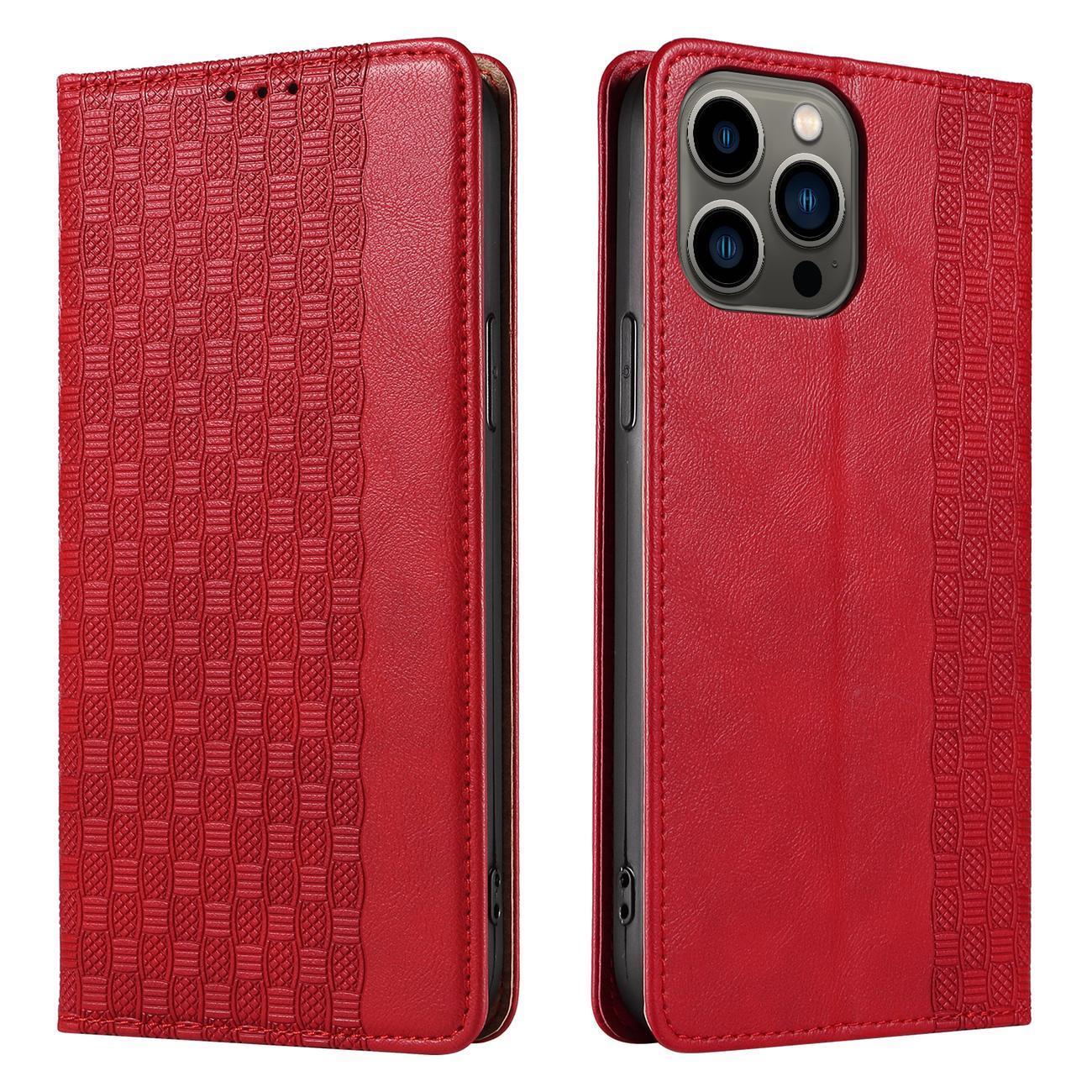 Magnet Strap dėklas iPhone 14 Plus – raudonas